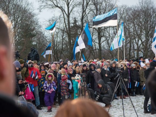 Eesti Vabariigi 99. aastapäeva tähistamine